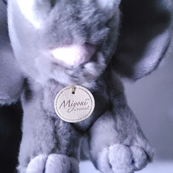 Miyoni Aurora Elephant Super Soft Plush 12” - Picture 5 of 10